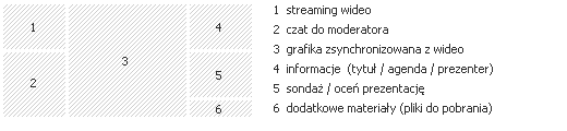 Schemat webcastu