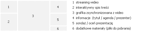 Schemat webcastu